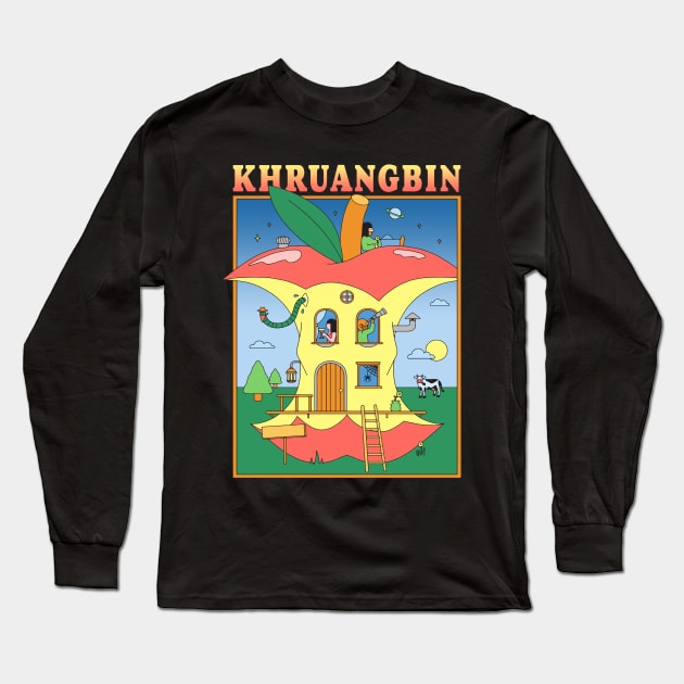 KHRUANGBIN BAND Long Sleeve T-Shirt by rahobisona